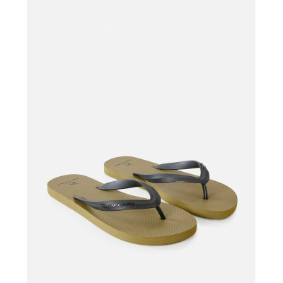 Tong Rip Curl Brand Logo Bloom  - Olive