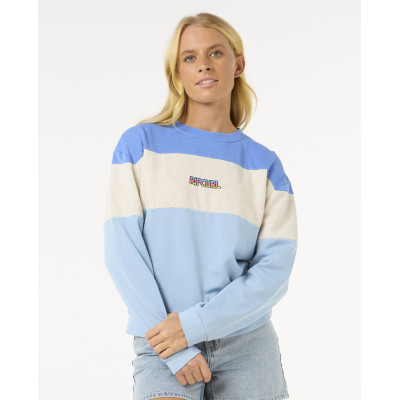 Sweat Rip Curl Las Dalias Colourblock - Navy