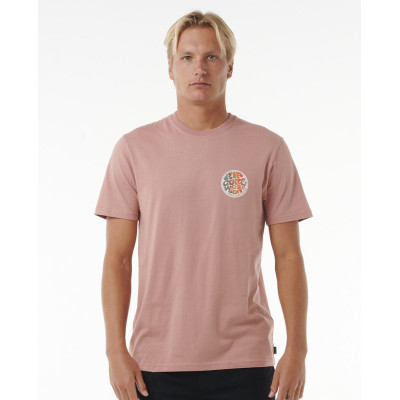 T-Shirt Rip Curl Passage - Mushroom