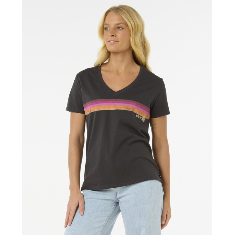 T-Shirt Rip Curl Surfarama V Neck