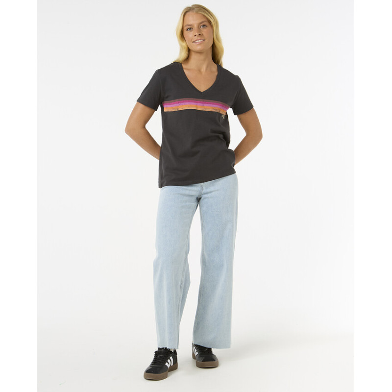 T-Shirt Rip Curl Surfarama V Neck