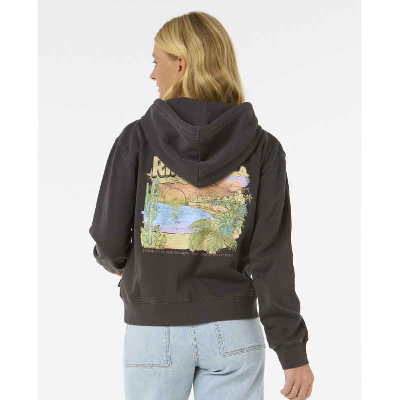 Sweat à Capuche Zippé Rip Curl Femme La Paloma 