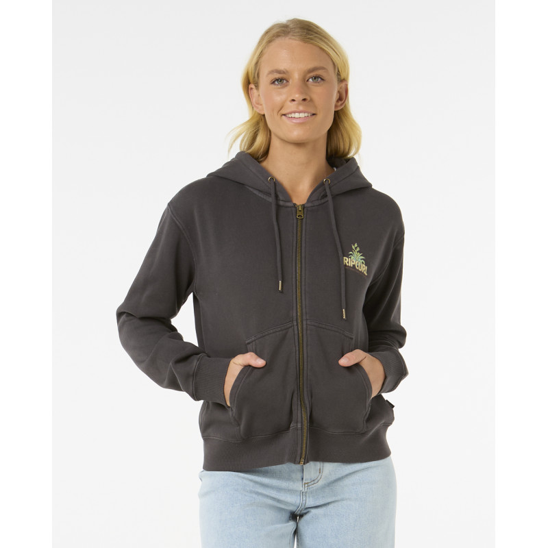 Sweat à Capuche Zippé Rip Curl Femme La Paloma 