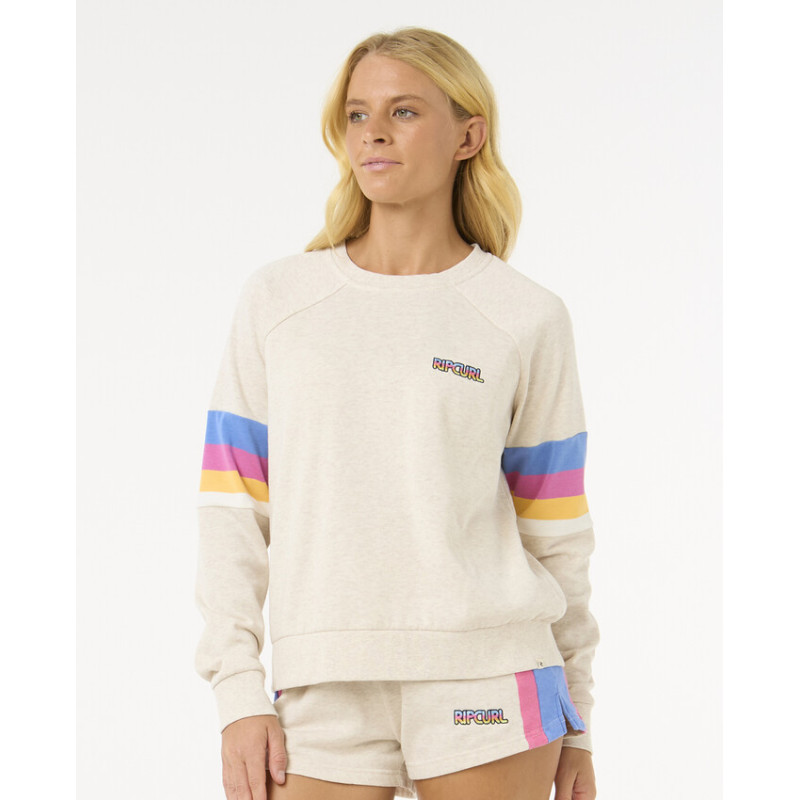 Sweat Rip Curl Femme Las Dalias Raglan 
