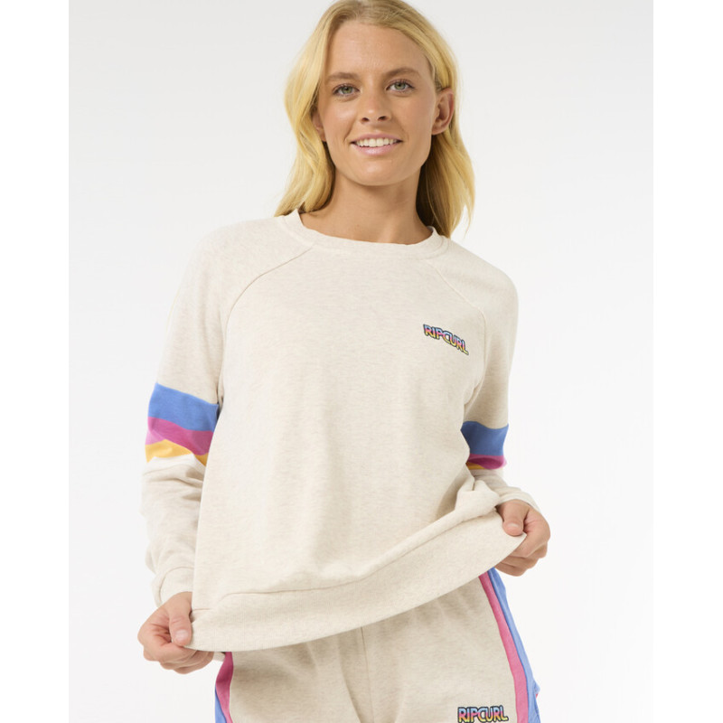 Sweat Rip Curl Femme Las Dalias Raglan 