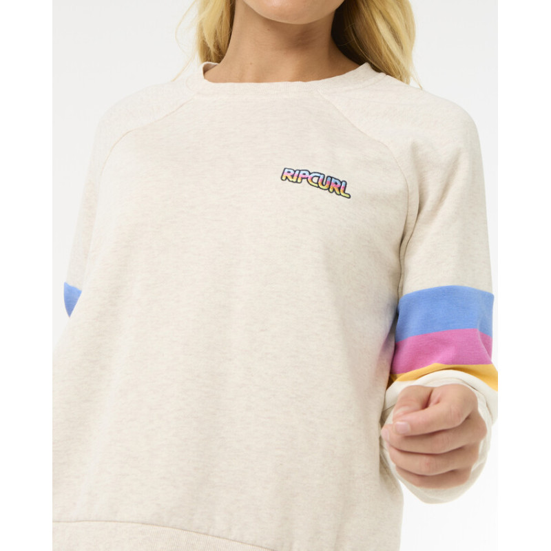 Sweat Rip Curl Femme Las Dalias Raglan 