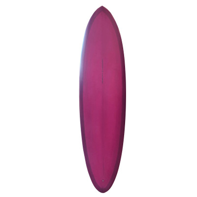 Planche de Surf ChanneI Islands CI Mid Futures - Burgundy - 6'10