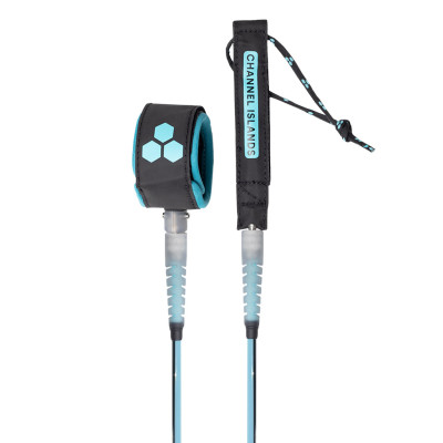 Leash de Surf Channel Islands Round Everyday - Cyan - 6'
