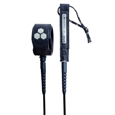 Leash de Surf Channel Islands Round Everyday - Black - 6'