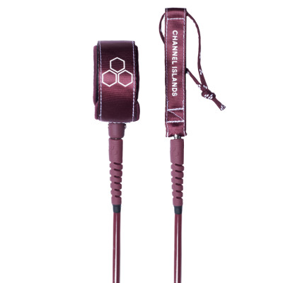 Leash de Surf Channel Islands Michael February Everyday - Merlot Ocean - 6'