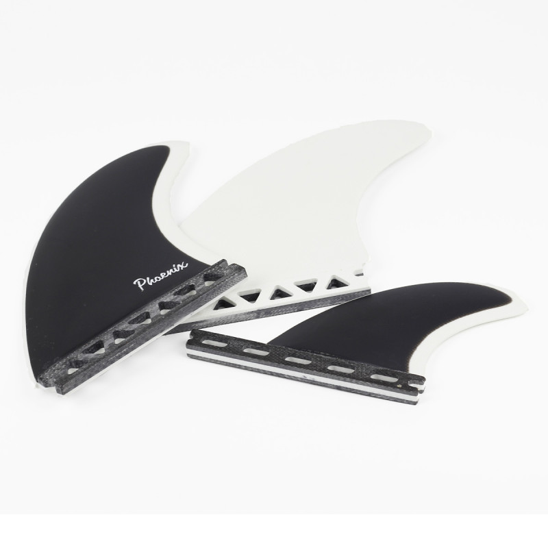 Dérives de Surf Phoenix Twin+1 Futures Fiberglass
