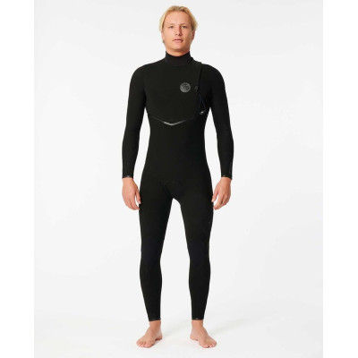 Combinaison de Surf 3/2 Rip Curl Homme Flashbomb Zip Free - Black
