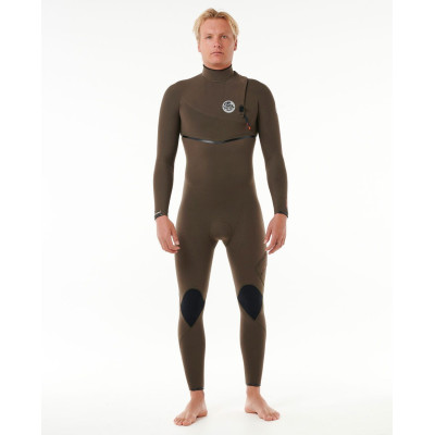 Combinaison de Surf 3/2 Rip Curl Homme Flashbomb Zip Free - Deep Rock