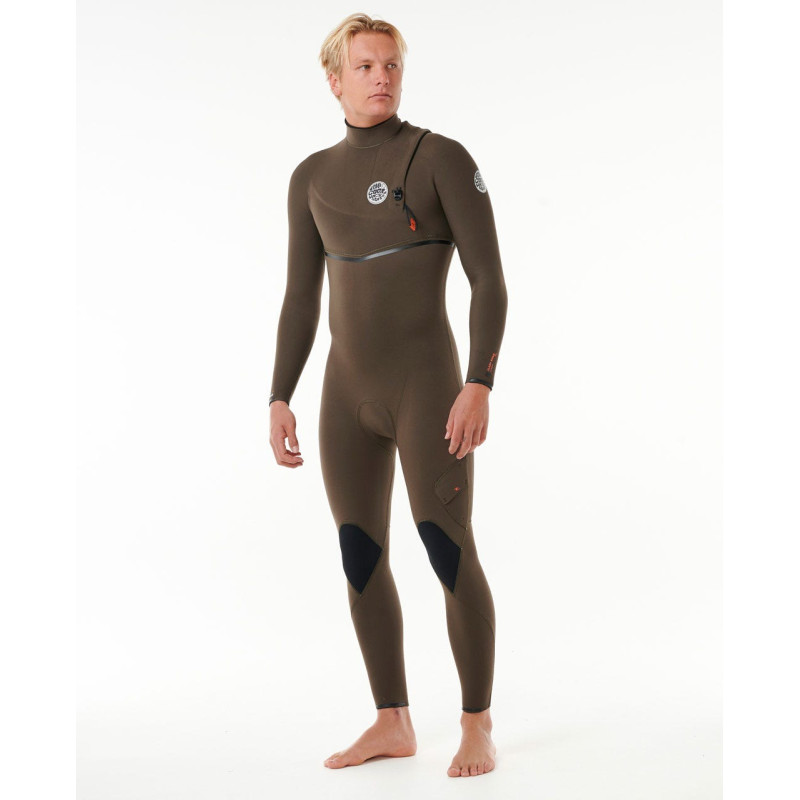 Combinaison de Surf 3/2 Rip Curl Homme Flashbomb Zip Free