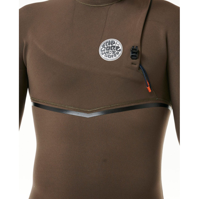 Combinaison de Surf 3/2 Rip Curl Homme Flashbomb Zip Free