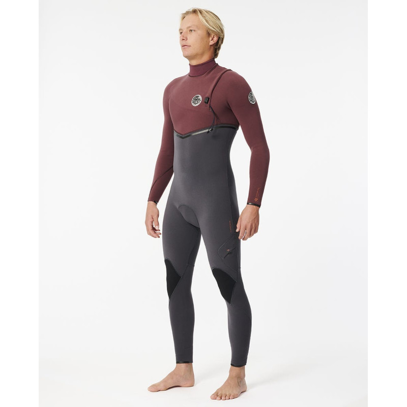 Combinaison de Surf 3/2 Rip Curl Homme Flashbomb Zip Free