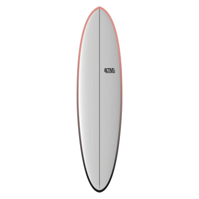 Planche de Surf Active Funboard Color - Dusty Pink - 6'8