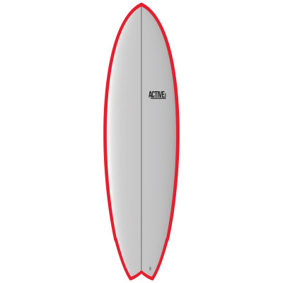 Planche de Surf Active Fish Color - Red - 6'8