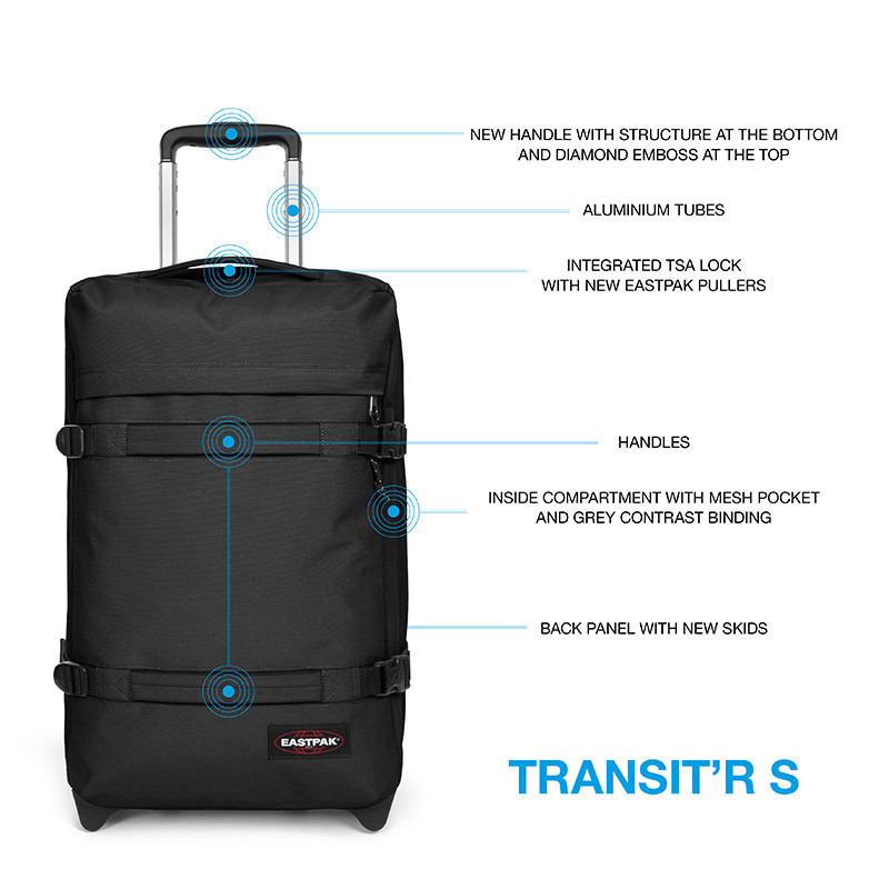 Valise Eastpak Transit’R S 42L