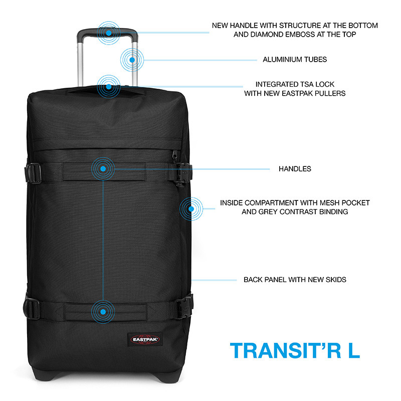 Valise Eastpak Transit’R L 121L