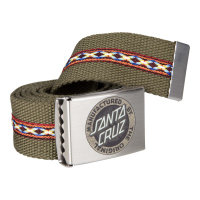 Ceinture Santa Cruz Carved MFG - Iguana