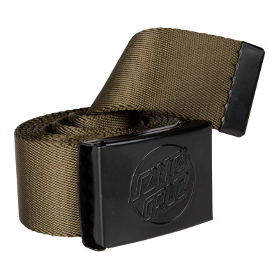 Ceinture Santa Cruz Opus Dot Emboss - Military Green