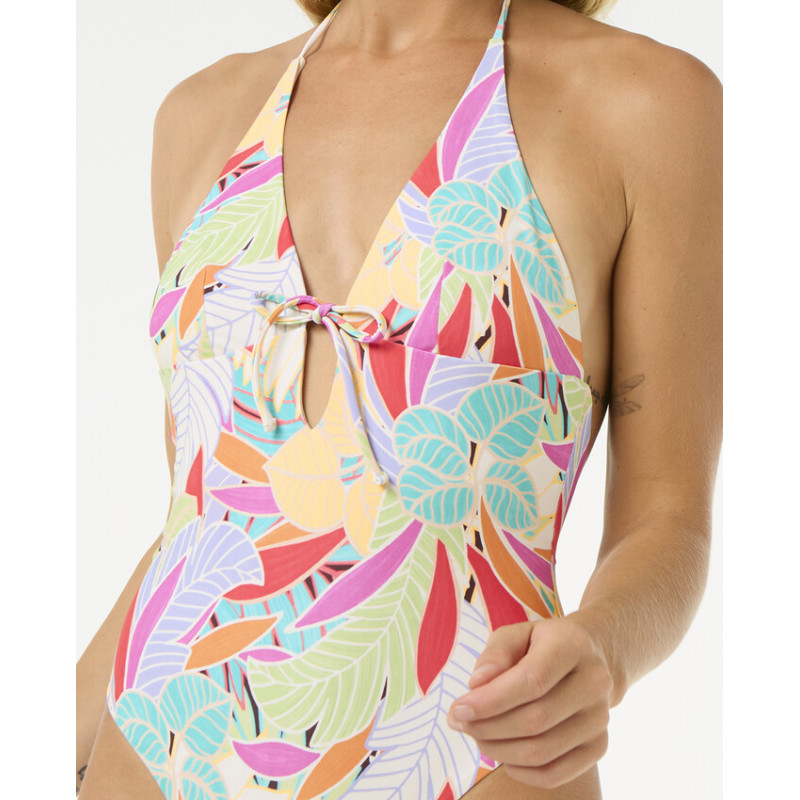 Maillot De Bain Une Pièce Rip Curl Cala Vadella Cheeky