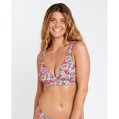Haut De Maillot De Bain Rip Curl Las Flores Revo Halter - Multico