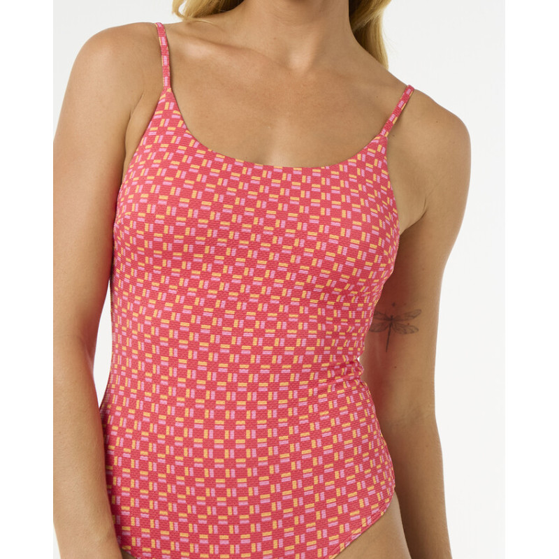 Maillot De Bain Une Pièce Rip Curl Shell Cove Cheeky