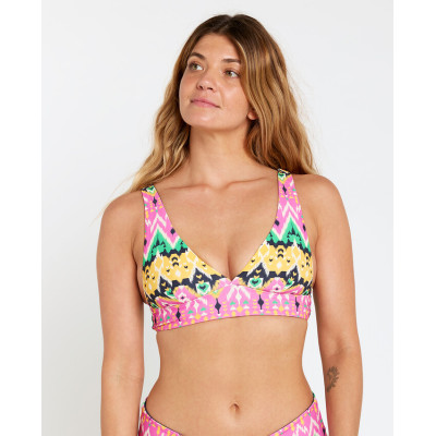 Haut de Maillot de Bain Rip Curl Ikat Geo Halter Revo - Multi