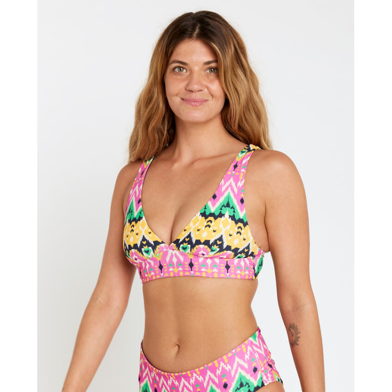 Haut de Maillot de Bain Rip Curl Ikat Geo Halter Revo