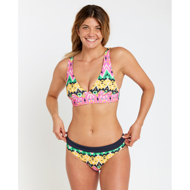 Haut de Maillot de Bain Rip Curl Ikat Geo Halter Revo