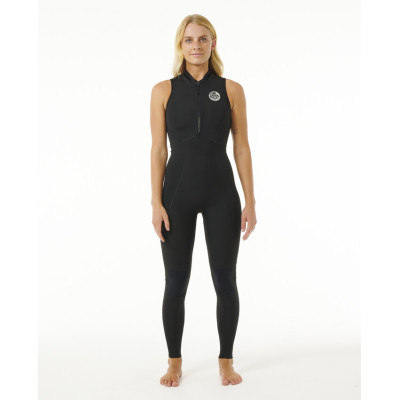 Combinaison de Surf Rip Curl Femme G Bomb 1.5mm Long Jane - Black