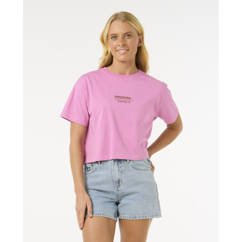 T-Shirt Rip Curl Sun & Sea Crop
