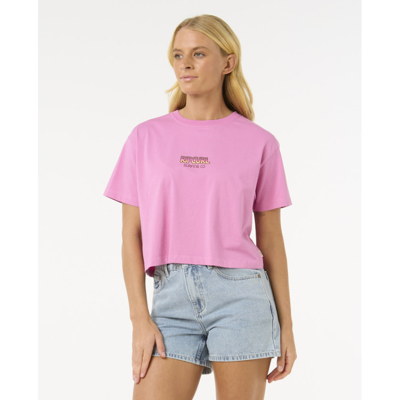 T-Shirt Rip Curl Sun & Sea Crop