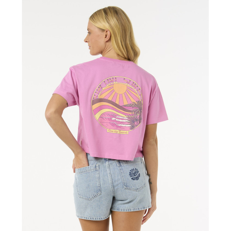 T-Shirt Rip Curl Sun & Sea Crop