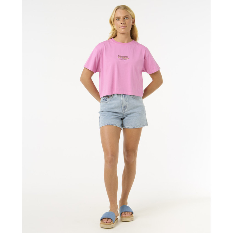 T-Shirt Rip Curl Sun & Sea Crop