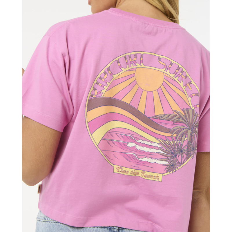 T-Shirt Rip Curl Sun & Sea Crop