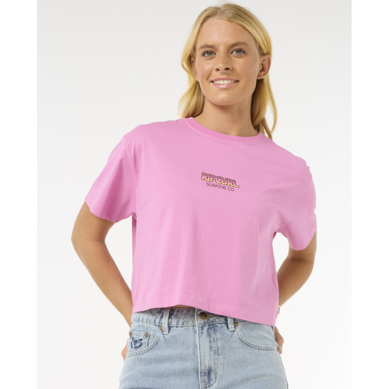 T-Shirt Rip Curl Sun & Sea Crop