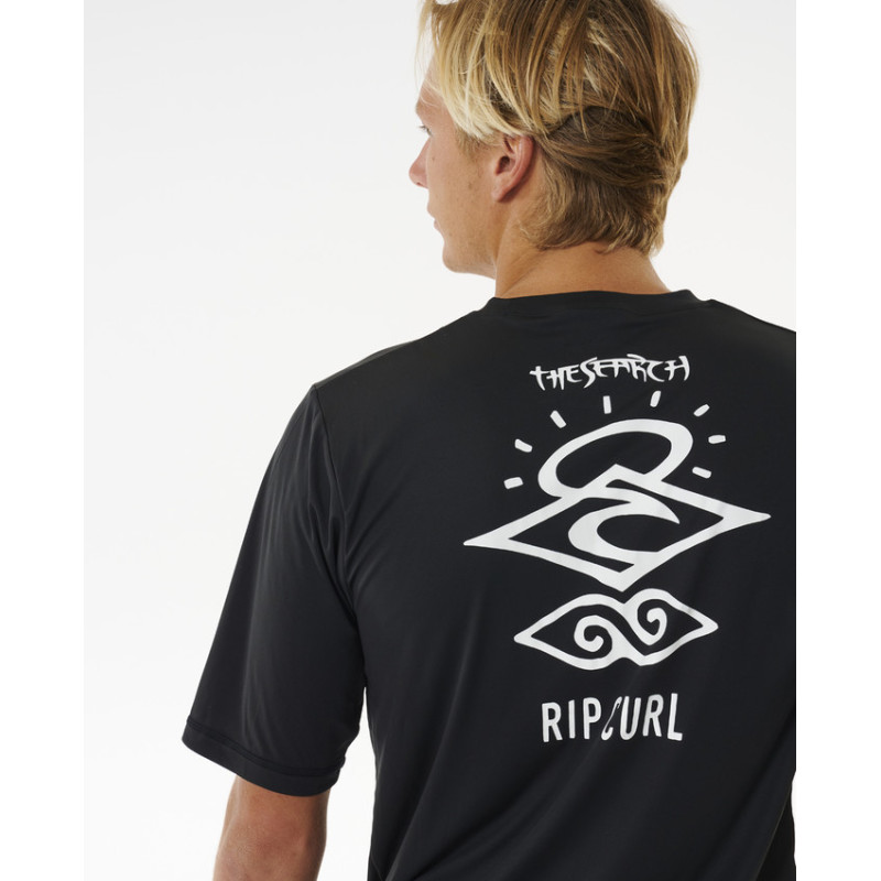 Lycra Manches Courtes Rip Curl Homme Icons Surflite UPF