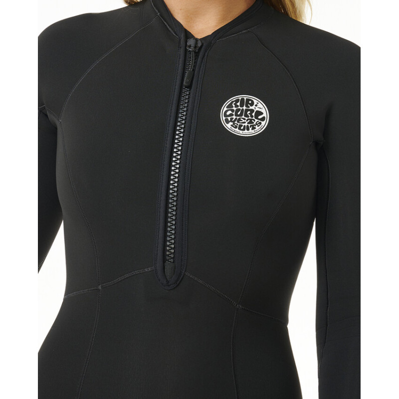Combinaison De Surf Shorty Rip Curl Femme G Bomb 1.5mm Manches Longues