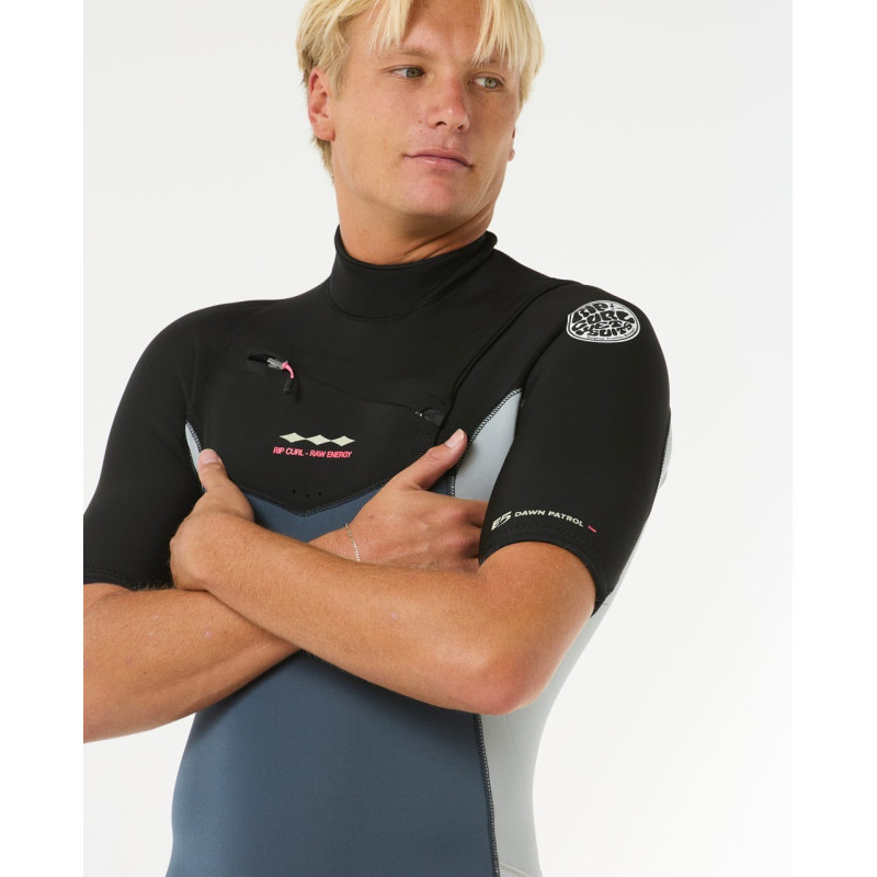 Combinaison de Surf Rip Curl Dawn Patrol 2/2 Intégrale Manches Courtes 