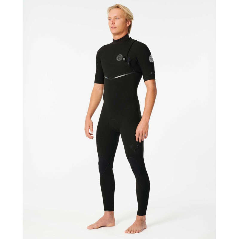 Combinaison de Surf Manches Courtes Rip Curl Homme E Bomb 2/2 Zip Free