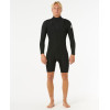 Combinaison De Surf Shorty Rip Curl Homme Dawn Patrol 2mm Manches Longues