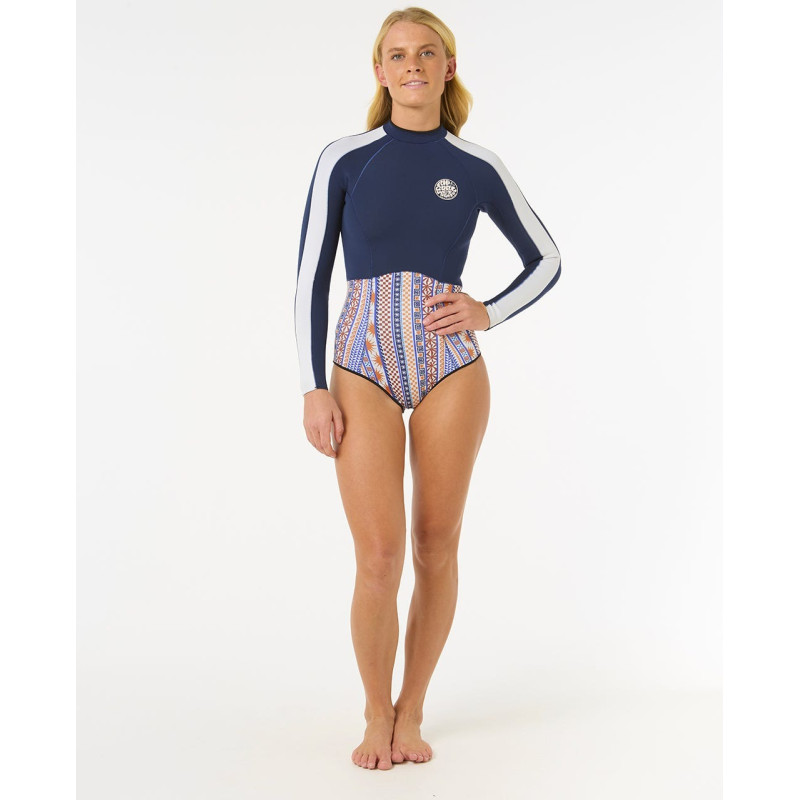 Combinaison De Surf Shorty Rip Curl Femme G Bomb Good 1.5mm Manches Longues