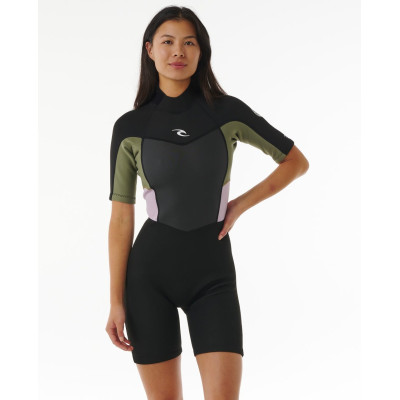 Combinaison De Surf Shorty Rip Curl Femme Omega 1.5mm - Khaki
