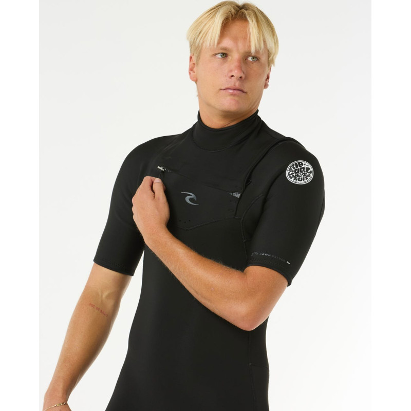 Combinaison De Surf Shorty Rip Curl Homme Dawn Patrol 2mm Chest Zip