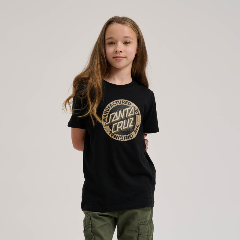 T-Shirt Santa Cruz Enfant Carved MFG