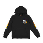 Sweat A Capuche Santa Cruz Enfant Flaming Dice Dot
