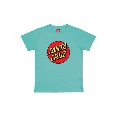 T-Shirt Santa Cruz Enfant Classic Dot - Pool Blue